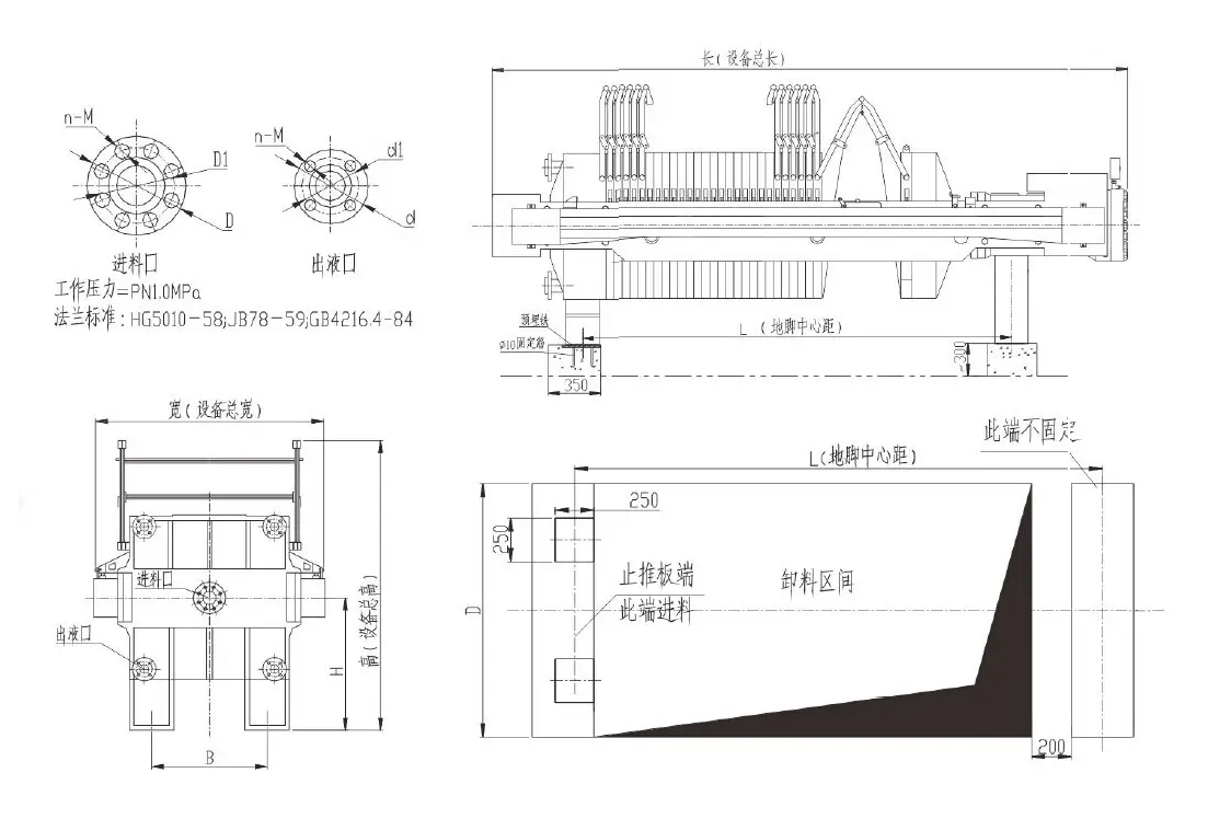 壓濾機結構圖