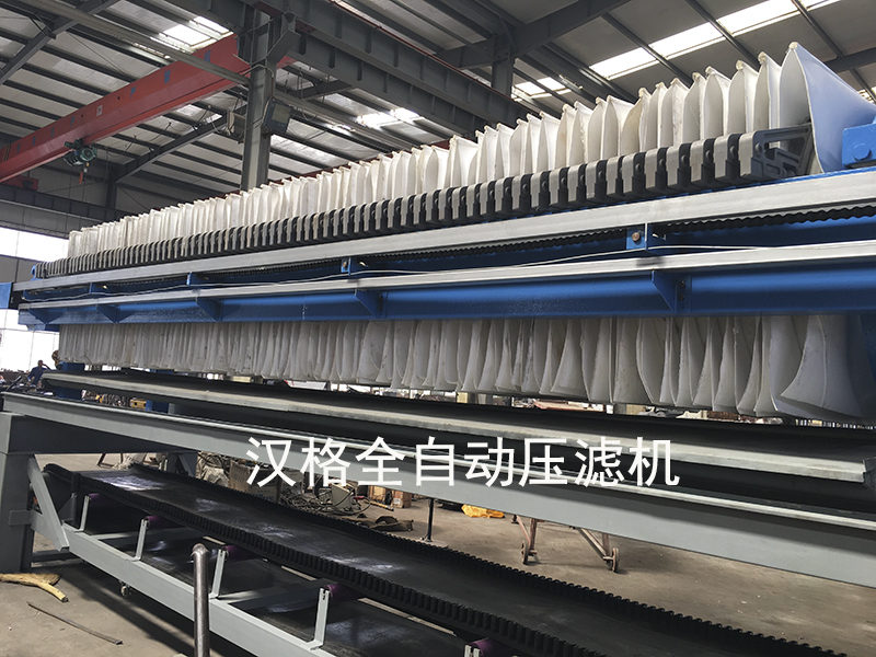 洗煤廠用全自動壓濾機的工作原理
