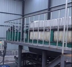 石材切割污水處理使用廠家現場案例